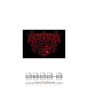 MkV GTI Crest Logo Vector