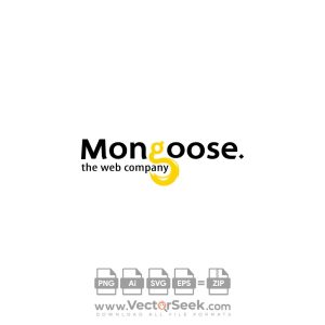 Mongoose   The Web Company Logo Vector
