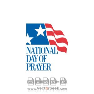 National Day of Prayer Logo Vector