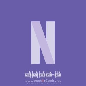 Netflix Purple Logo Vector