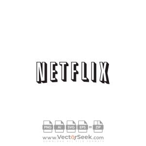 Netflix Transparent Logo Vector