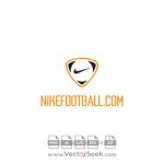 Nike Football Orange Logo Vector