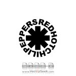 Red Hot Chili Peppers Logo Vector In Black