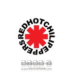 Red Hot Chili Peppers Logo Vector In White