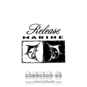 Release Marine Fighting Chairs Logo Vector
