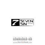 Seven Sin Design Logo Vector