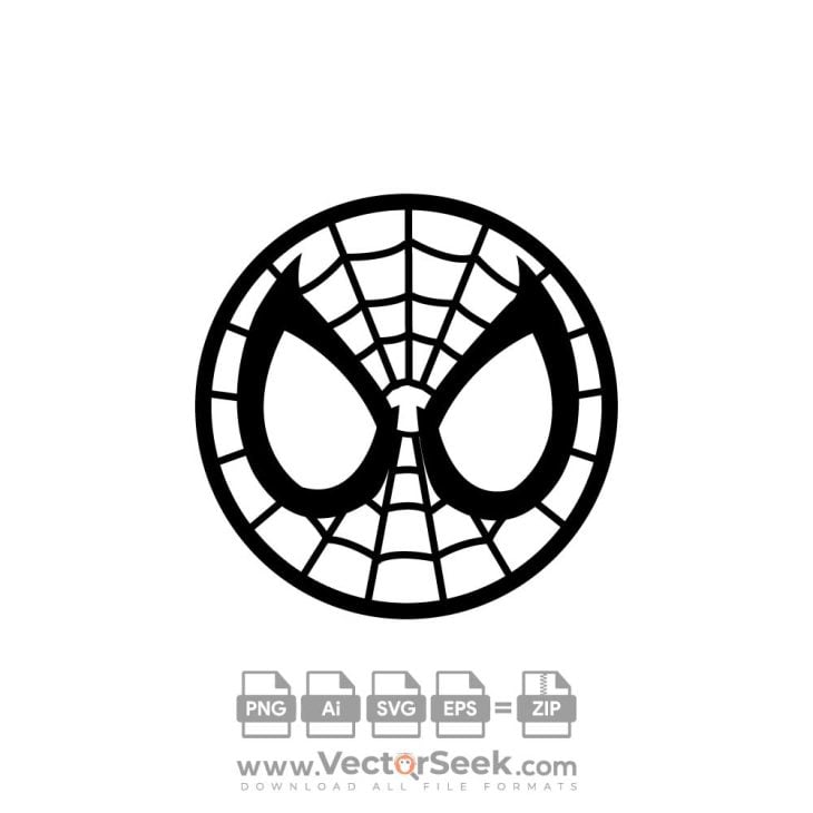 Spiderman Symbol Logo Vector