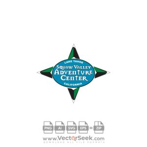 Squaw Valley Adventure Center Logo Vector