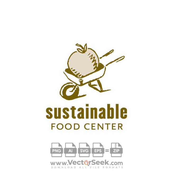 Sustainable Food Center Logo Vector - (.Ai .PNG .SVG .EPS Free Download)