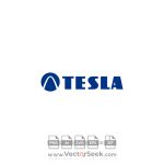 Tesla Blue Logo Vector