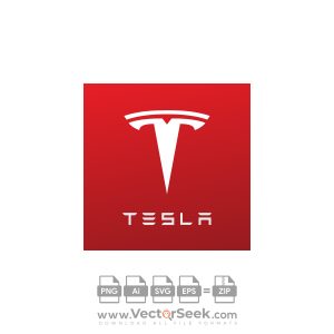 Tesla (TSLA) Logo Vector