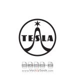 Tesla Vintage Logo Vector