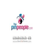 The Pin People LLC Logo Vector