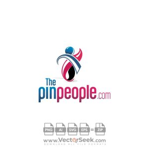 The Pin People LLC Logo Vector