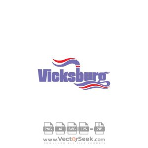 Vicksburg Logo Vector