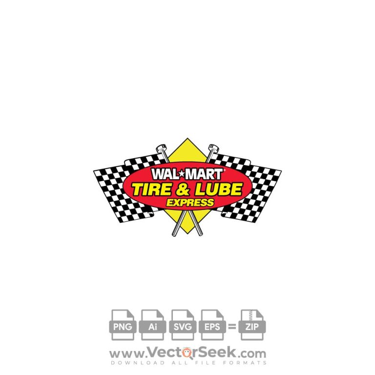 Wal Mart Tire & Lube Express Logo Vector (.Ai .PNG .SVG .EPS Free