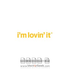 i’m lovin’ it Logo Vector