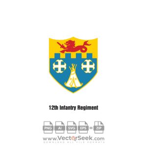 12th Infantry Regiment Logo Vector