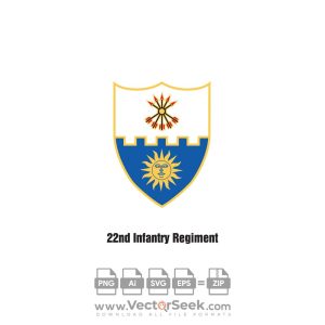 22nd Infantry Regiment Logo Vector
