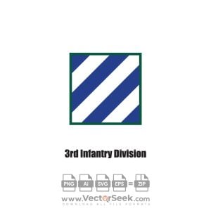3rd Infantry Division Logo Vector
