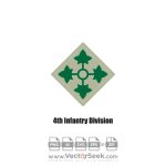 4th Infantry Div Logo Vector