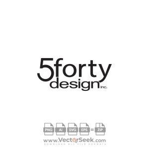 5forty design Logo Vector