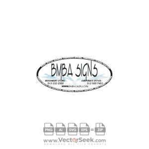 BMBA Signs Logo Vector