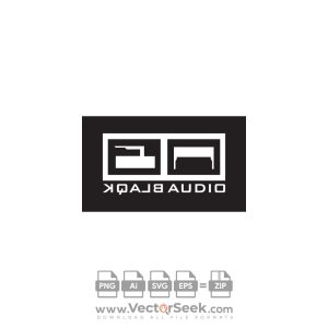 Blakq Audio Logo Vector