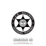 C.A.B. Security Logo Vector