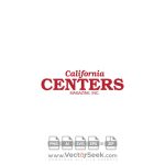 California Centers Magazine Logo Vector