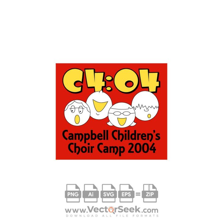 Campbell Children's Choir Camp (C4) Logo Vector