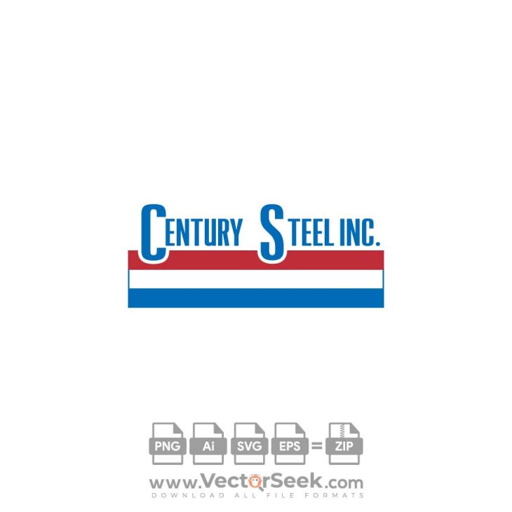 Century Steel Inc. Logo Vector
