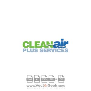 Clean Air Plus Services Logo Vector