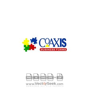 Coaxis Business Forms Logo Vector