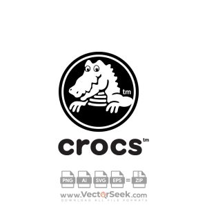 Crocs Shoes Logo Vector