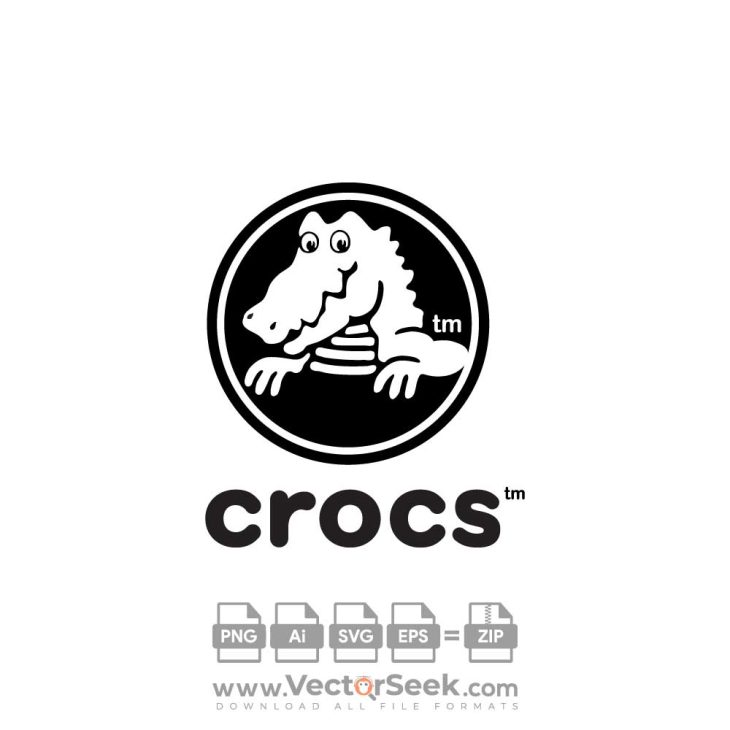 Crocs Shoes Logo Vector - (.Ai .PNG .SVG .EPS Free Download)