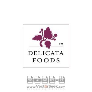 Delicata Foods Logo Vector
