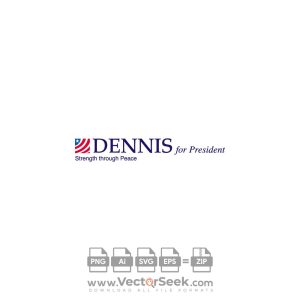 Dennis Kucinich for President 2008 Logo Vector