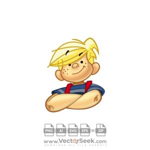 Dennis the Menace Logo Vector