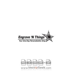 Engrave N Things Logo Vector