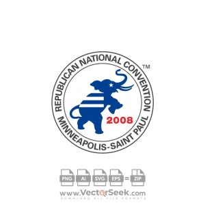 GOP '08 Convention Logo Vector