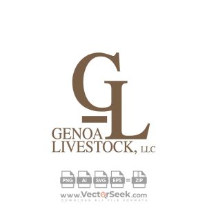 Genoa Lakes LLC Logo Vector