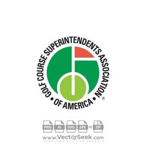 Golf Course Superintendents Association of America Logo Vector
