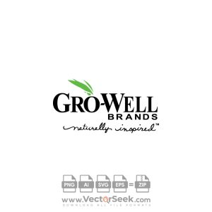 Gro Well Brands Logo Vector