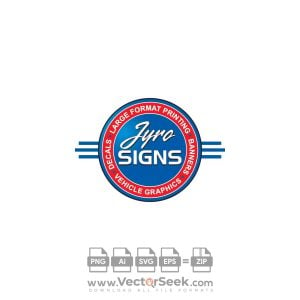 Jyro Signs Logo Vector
