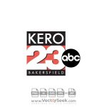 KERO ABC 23 TV Bakersfield Logo Vector