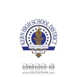 Kern High School District Seal Logo Vector