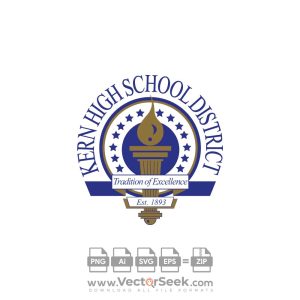 Kern High School District Seal Logo Vector