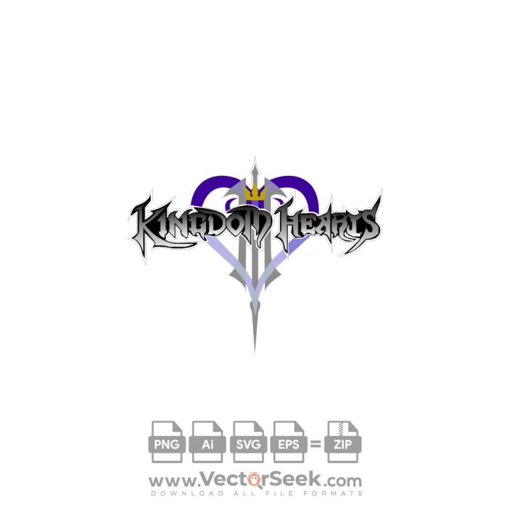 Kingdom Hearts 3 Logo Vector