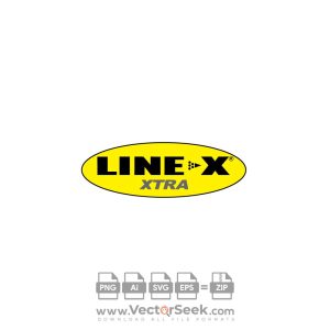 LINE X XTRA Logo Vector